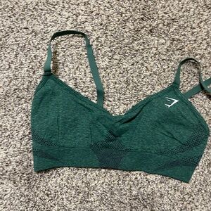 Green Sports Bra Gymshark